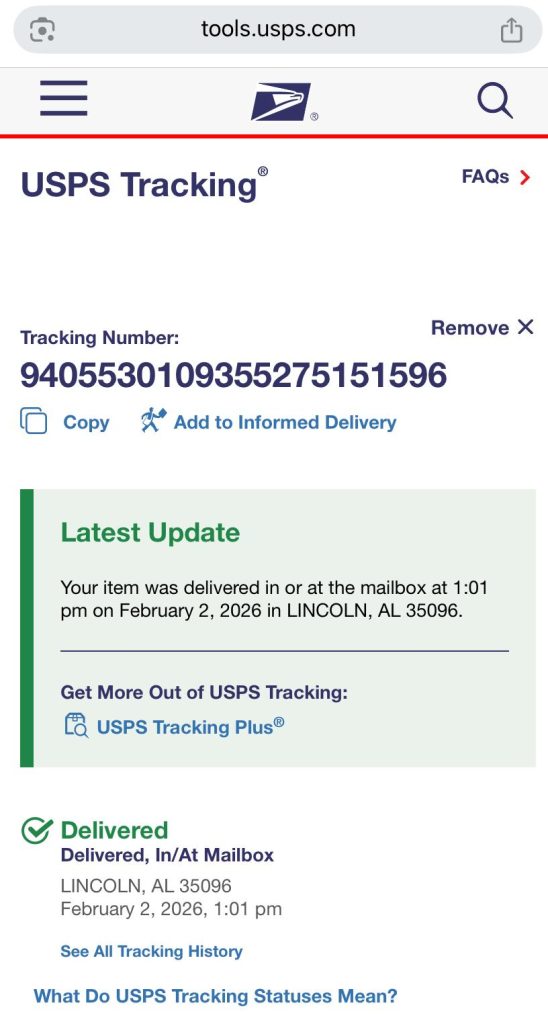 Delivery Proof 6